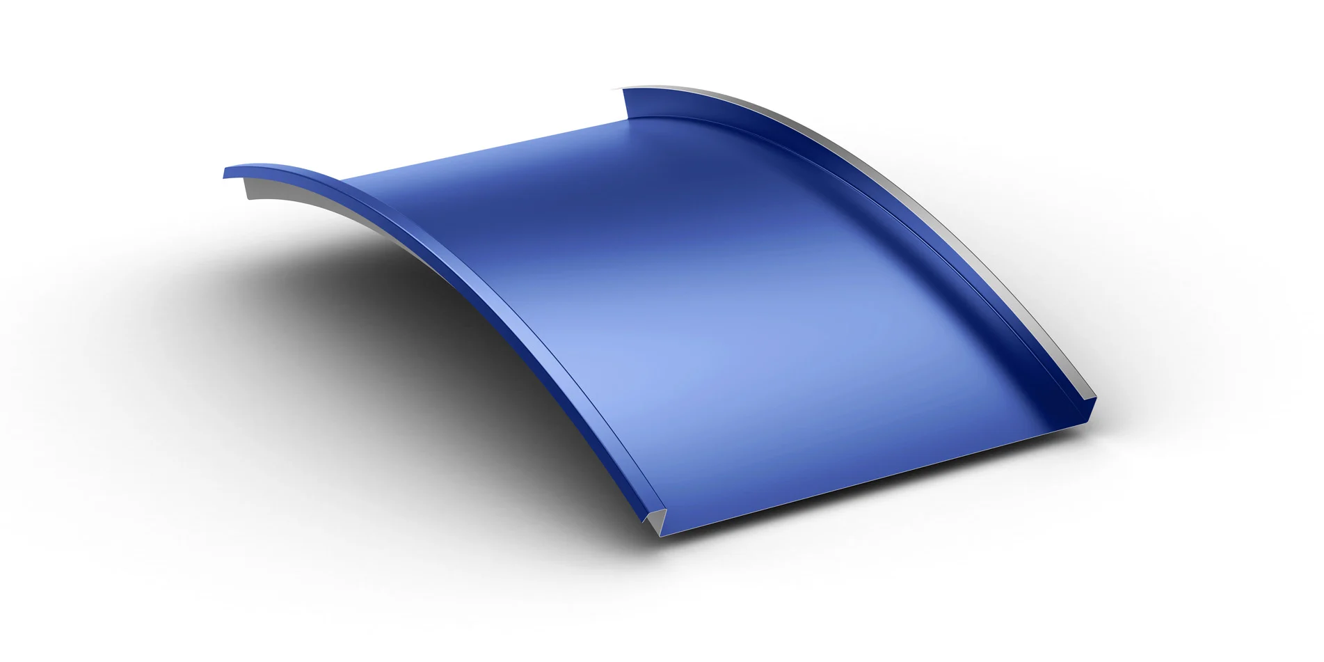 Freedom Line radius curved standing seam panel profile